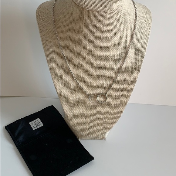 Saks Fifth Avenue Eternity Necklace - Picture 1 of 2